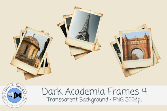 Dark Academia Frames 4