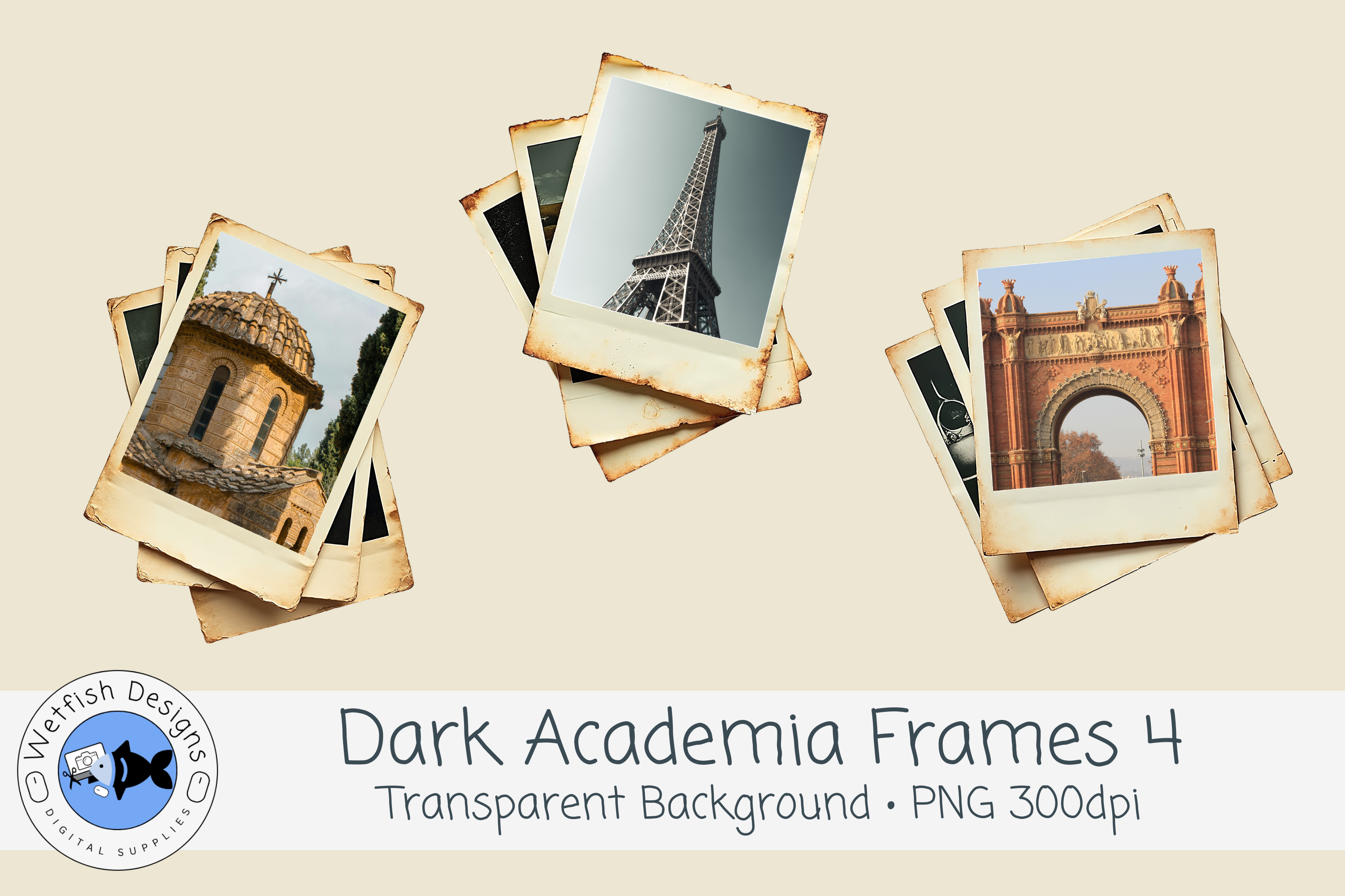 Dark Academia Frames 4