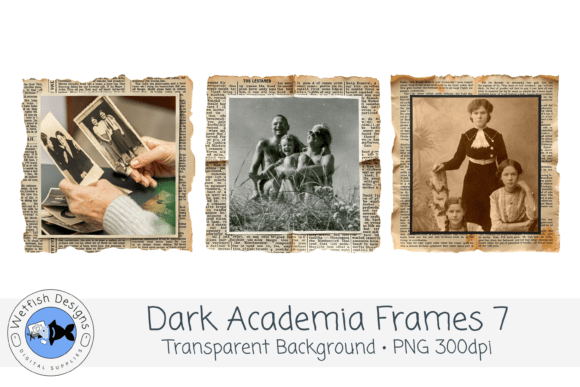 Dark Academia Frames 7