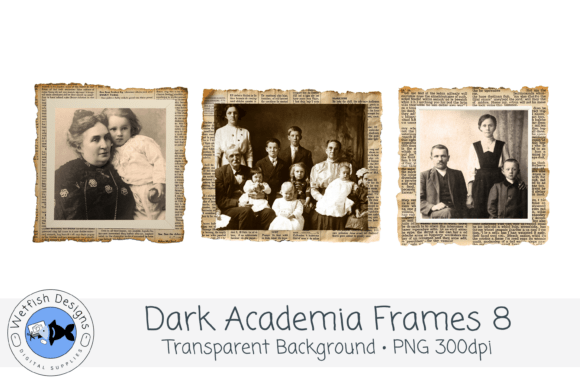 Dark Academia Frames 8