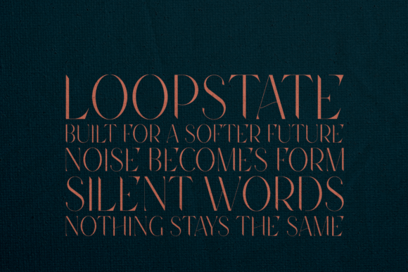 Future Flow Font - Preview 3
