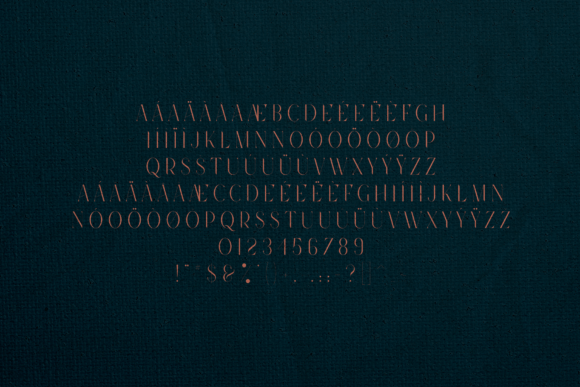 Future Flow Font - Preview 4