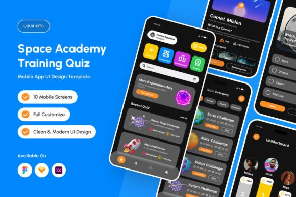 Galaxio Space Academy Training Quiz App