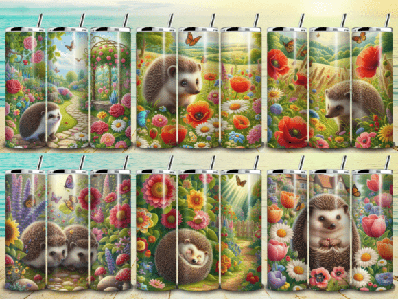 Hedgehogs Tumbler Wrap Bundle
