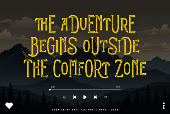 Journeyverse Font PNG with transparent background - Preview 6