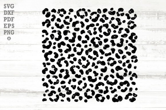Leopard Print SVG Pattern, Animal Print