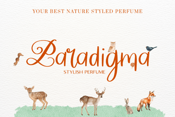 Melanique Font PNG with transparent background - Preview 1