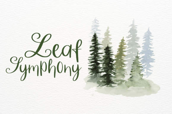 Melanique Font PNG with transparent background - Preview 3