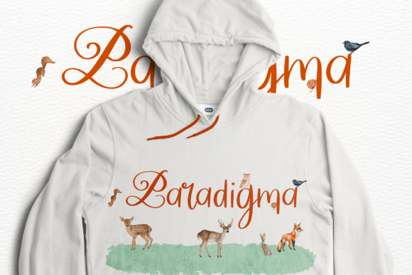 Melanique Font PNG with transparent background - Preview 4