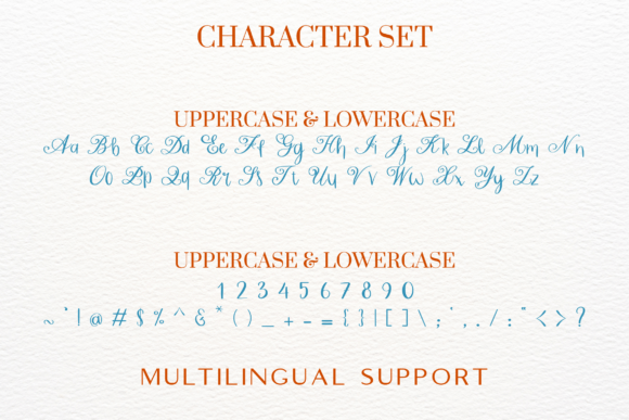 Melanique Font PNG with transparent background - Preview 5