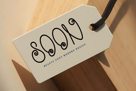 Mood Lazy Font PNG with transparent background - Preview 3