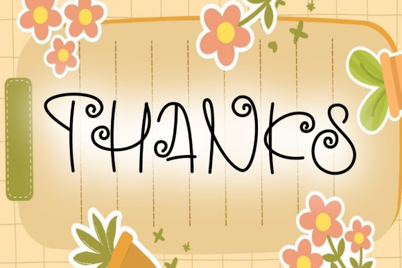 Mood Lazy Font PNG with transparent background - Preview 4