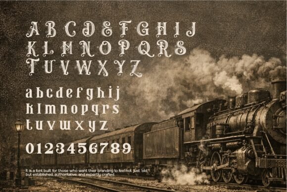 Old Victorian Vol 2 Font PNG with transparent background - Preview 1