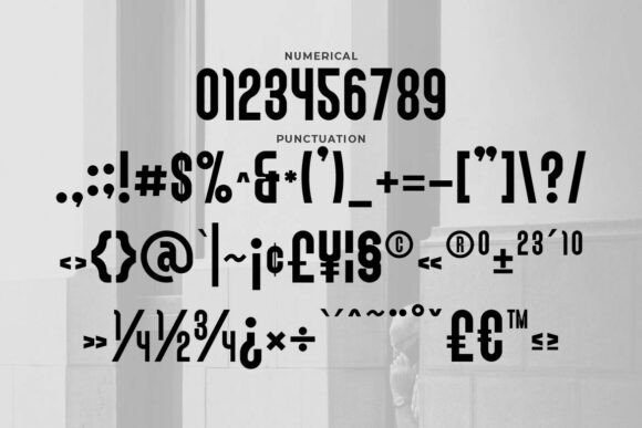 Pushkey Font PNG with transparent background - Preview 4