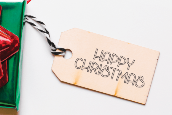 Santa Highland Font PNG with transparent background - Preview 4