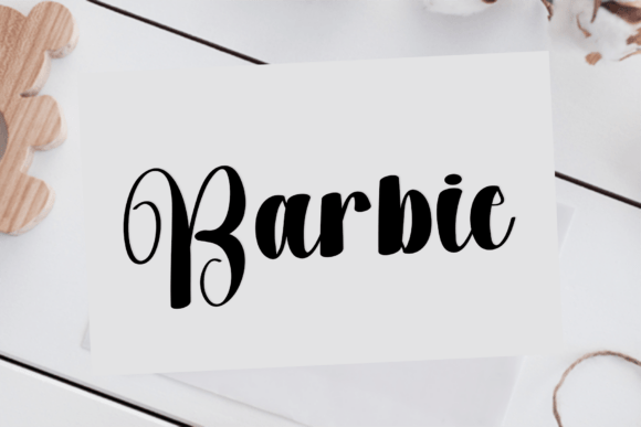 Shop Bakery Font PNG with transparent background - Preview 2