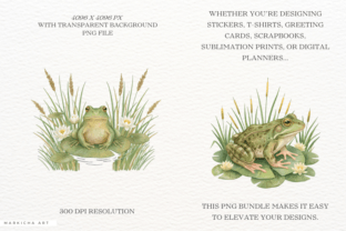 Summer Frog Pond Clipart Graphic by Markicha Art · Creative Fabrica