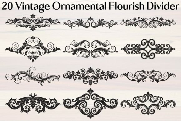 Vintage Ornamental Flourish