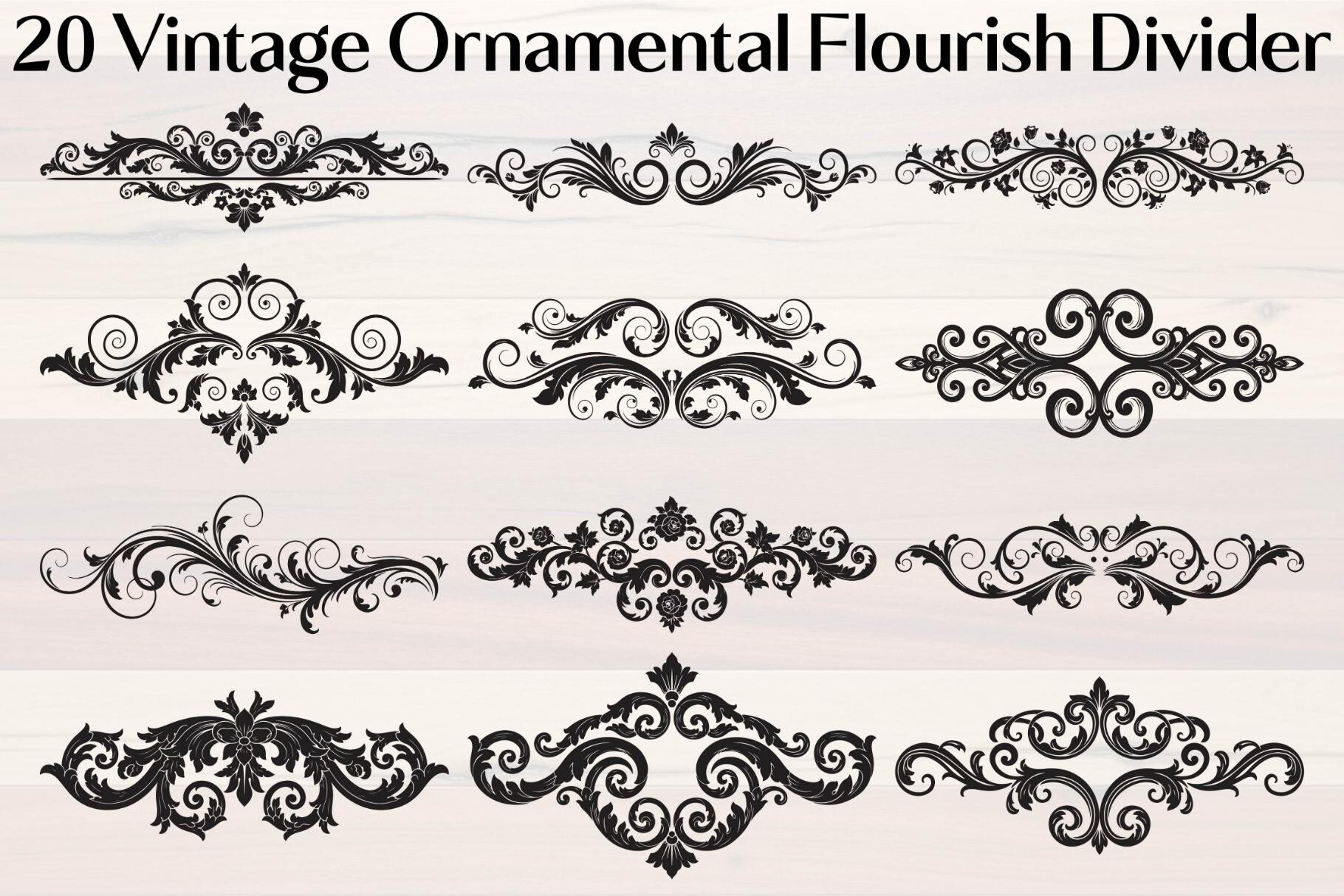 Vintage Ornamental Flourish