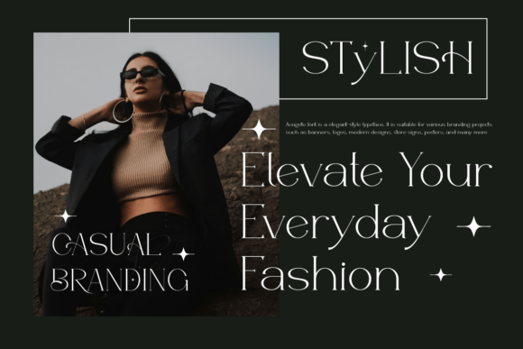 Acageto Font PNG with transparent background - Preview 5