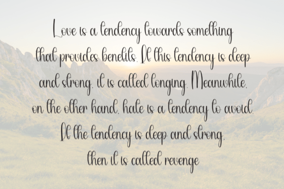 Angelia Font - Preview 5
