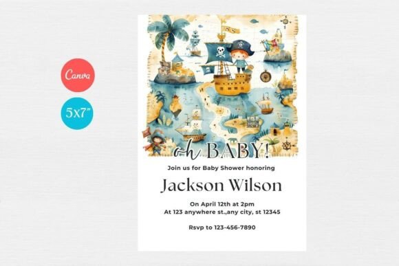 Baby Shower Welcome Sign & Invitation