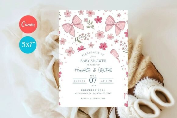 Baby Shower Welcome Sign & Invitation
