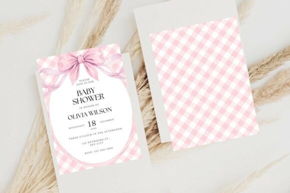 Baby Shower Welcome Sign & Invitation