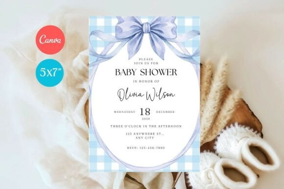 Baby Shower Welcome Sign & Invitation