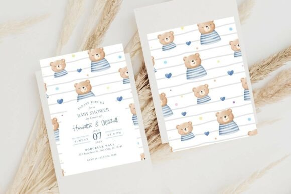 Baby Shower Welcome Sign & Invitation