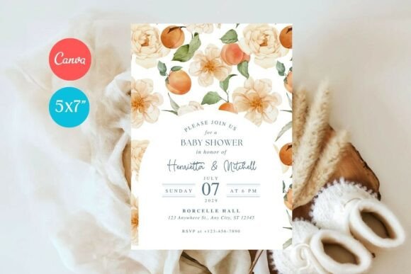 Baby Shower Welcome Sign & Invitation