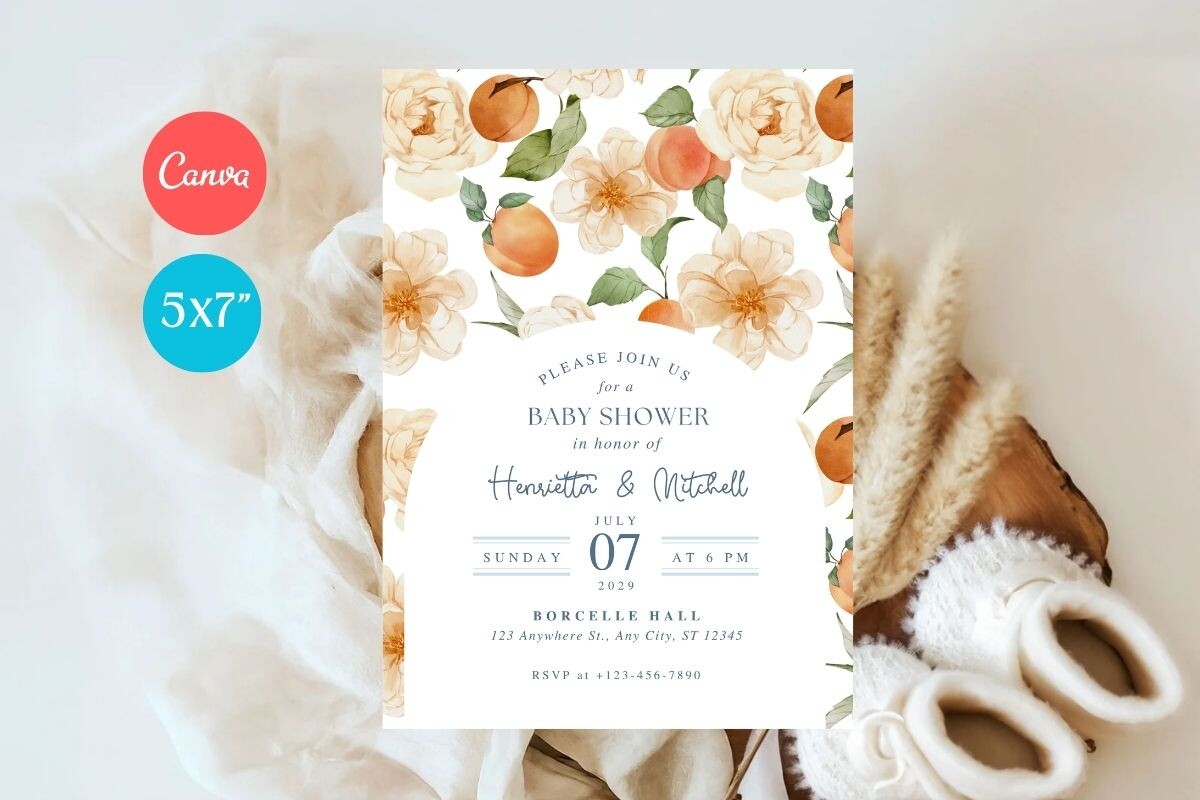 Baby Shower Welcome Sign & Invitation