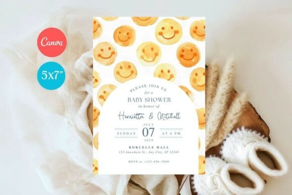 Baby Shower Welcome Sign & Invitation