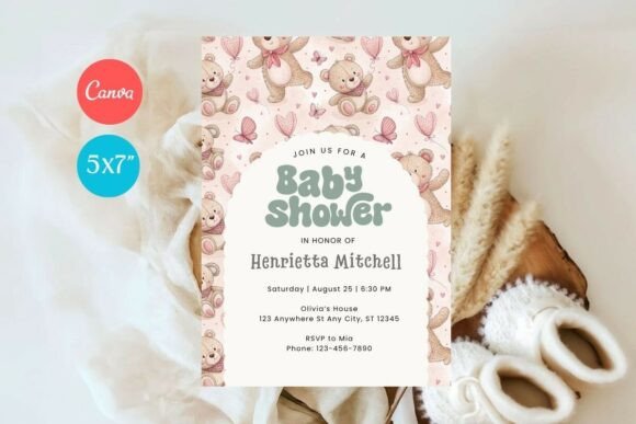 Baby Shower Welcome Sign & Invitation