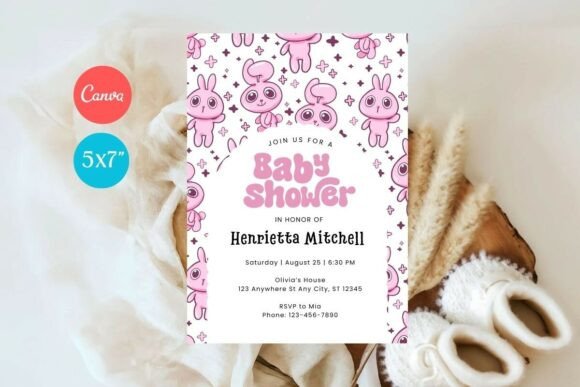 Baby Shower Welcome Sign & Invitation