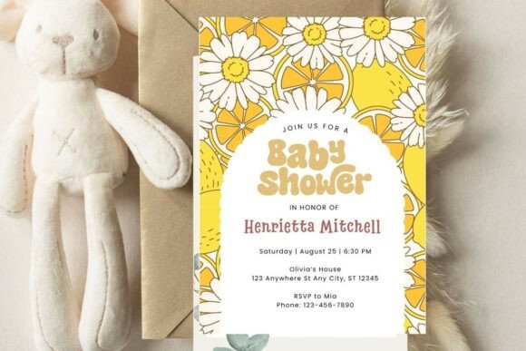 Baby Shower Welcome Sign & Invitation