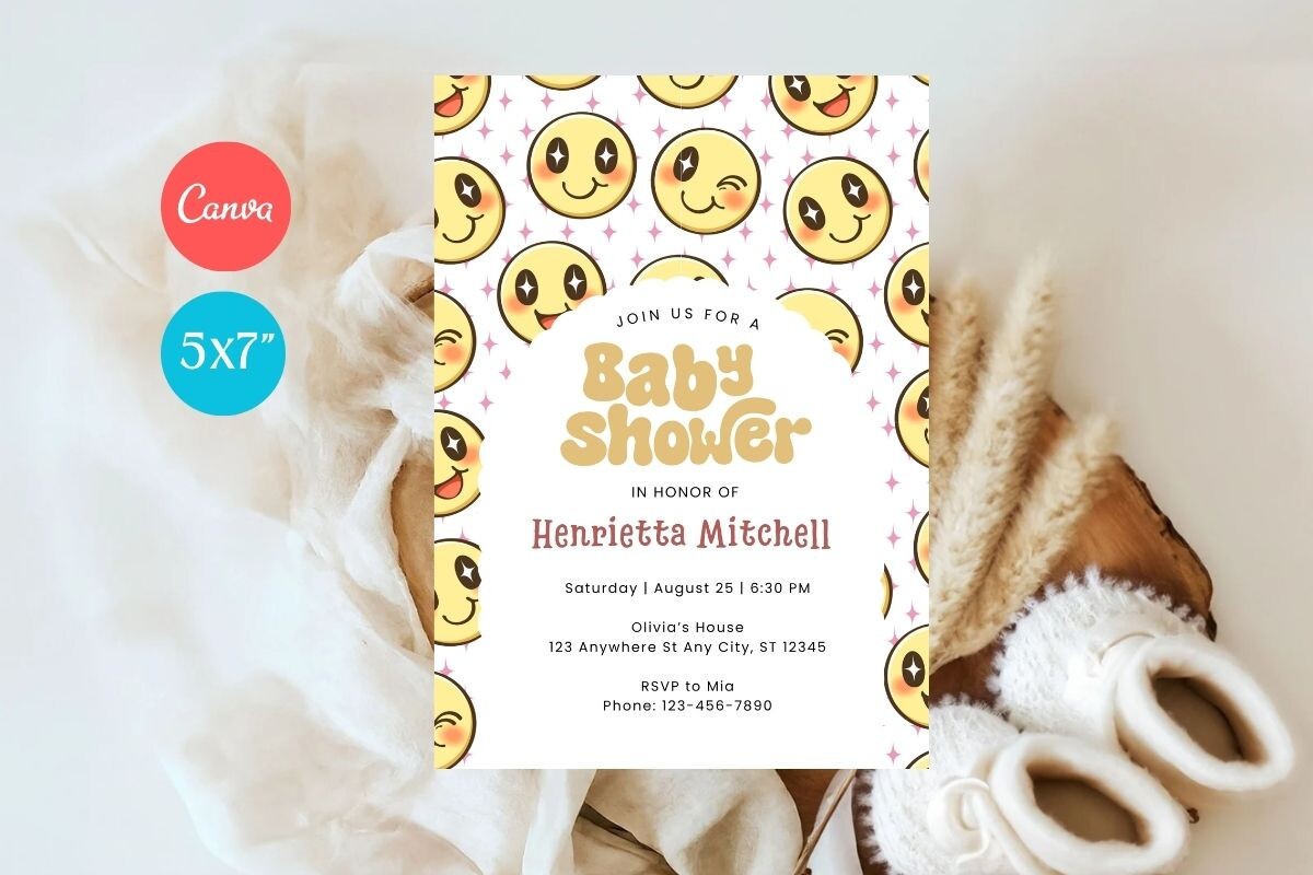 Baby Shower Welcome Sign & Invitation