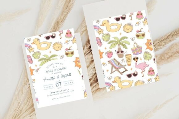 Baby Shower Welcome Sign & Invitation