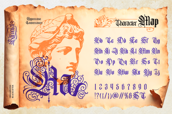 Baronial Font - Preview 1