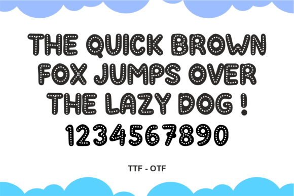 Baseball Cartoon Font - Preview 5