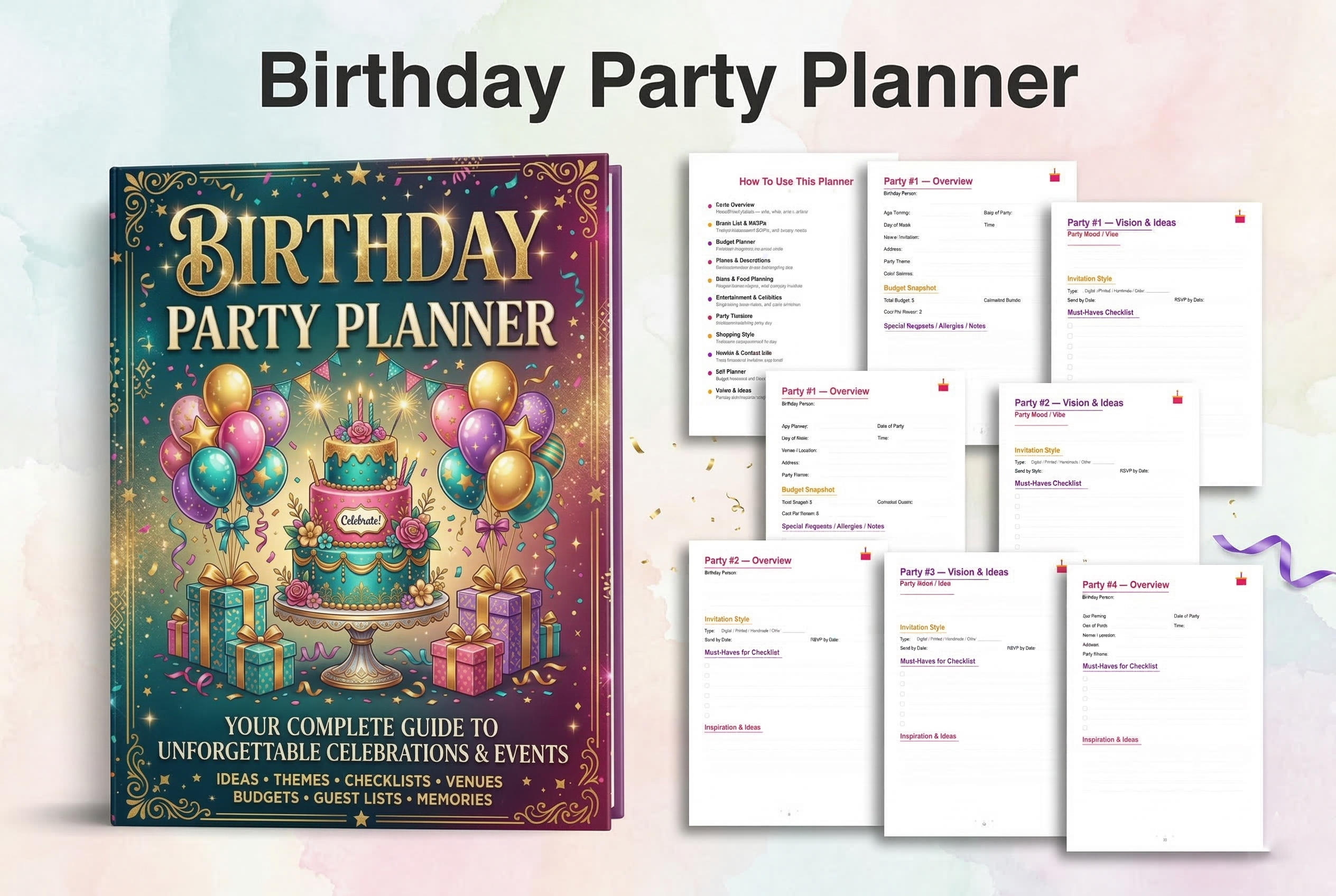 Birthday Party Planner