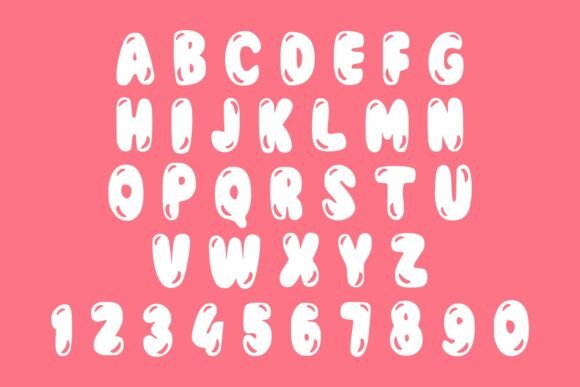Bubble Born Font - Preview 3