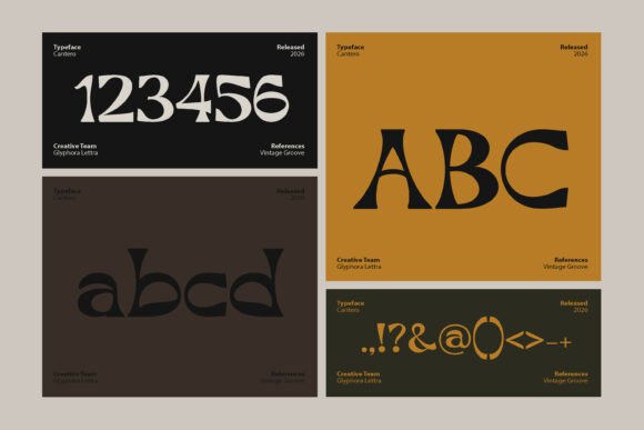 Cantero Font - Preview 5