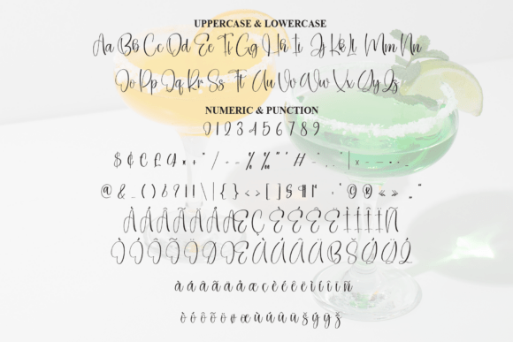 Cocktails Font - Preview 6
