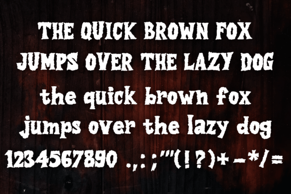 Comic Black Metal Font - Preview 3