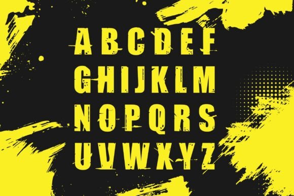 Damage Font - Preview 1