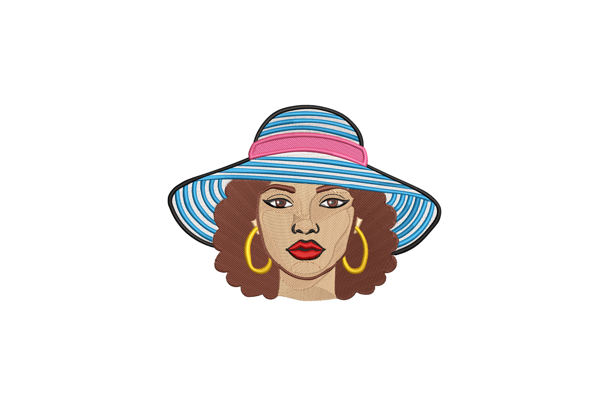 Elegant Woman with Hat