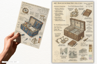 Ephemera Summer Travel Junk Journal Graphic by Markicha Art · Creative ...