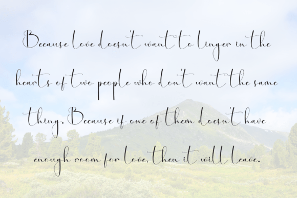 Everytime Font - Preview 5