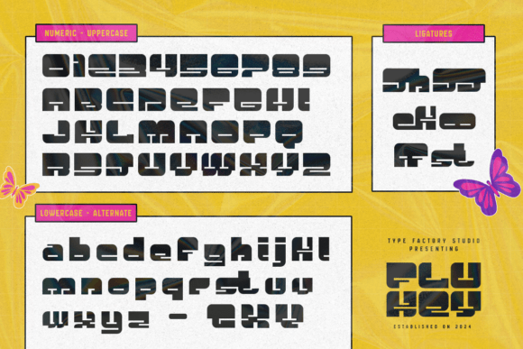 Flukey Font - Preview 1